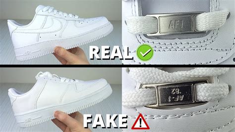 how to tell if nike af1 are fake|how to spot a fake nike.